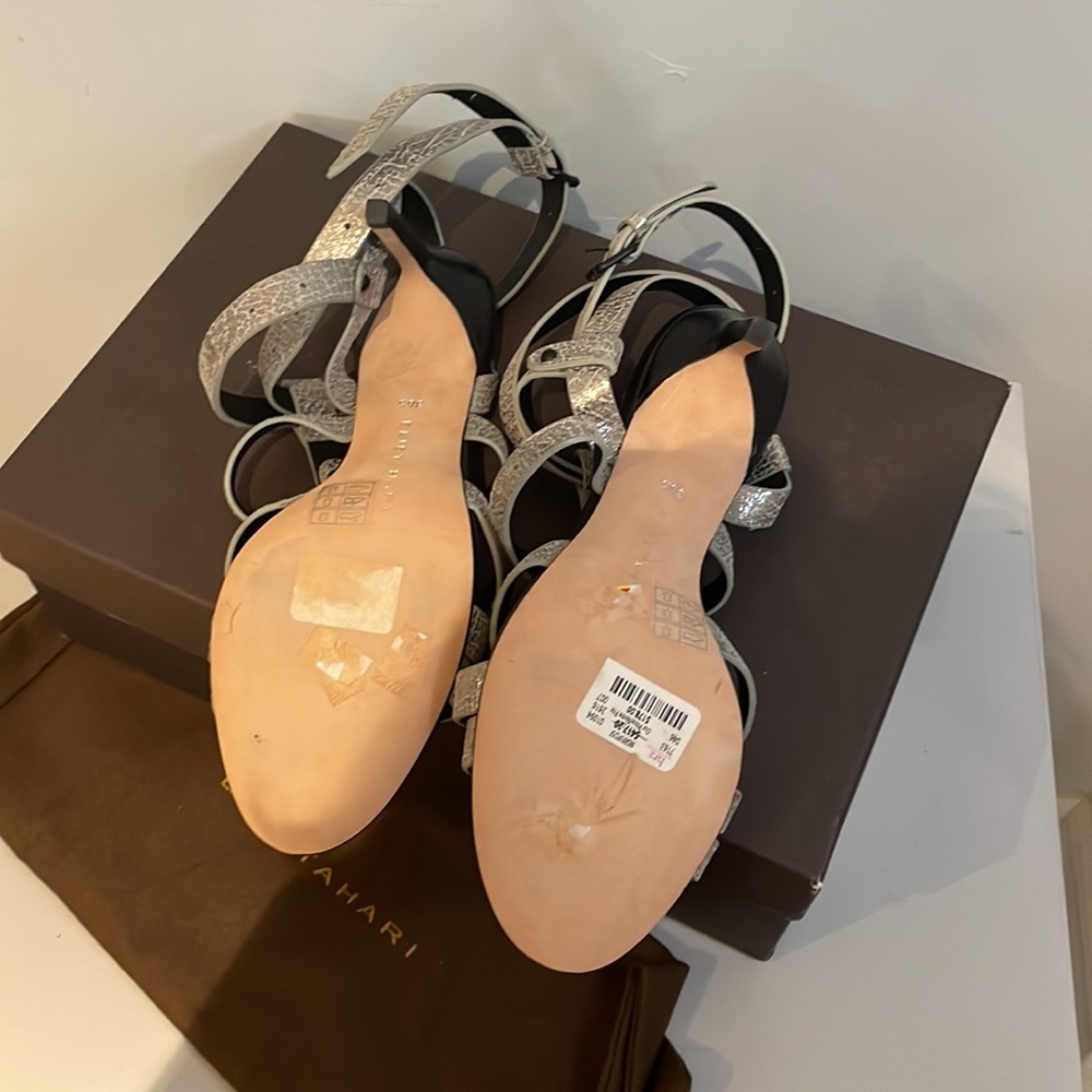 NWT Elie Tahari Heeled Sandals - Size 6.5 - Picture 10 of 13